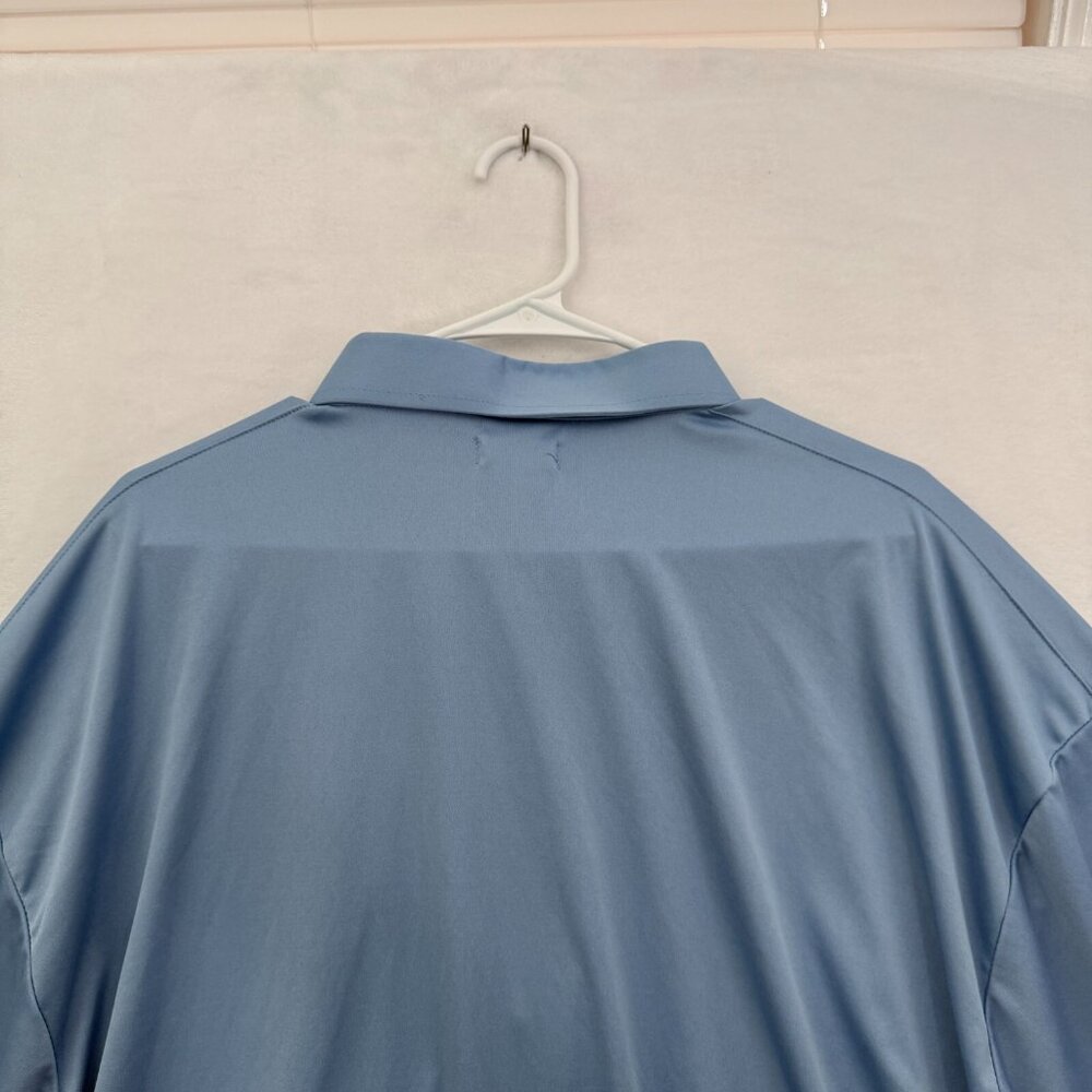 Collars & Co Polo Shirt Mens 3XL Blue Golf Performance Sports - Picture 7 of 8